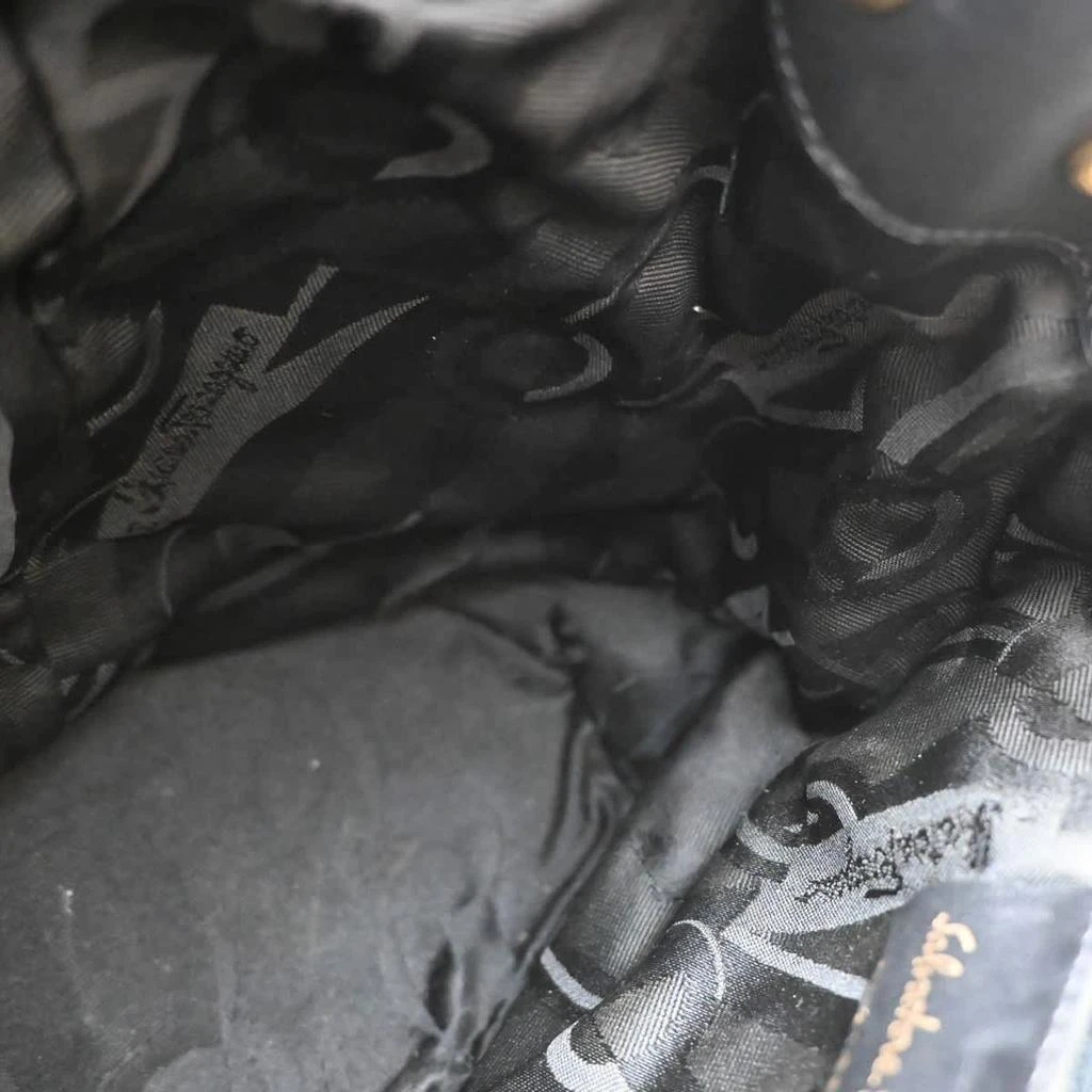 Salvatore Ferragamo Vala Backpack Canvas Canvas Backpack Bag (Pre-Owned) 5