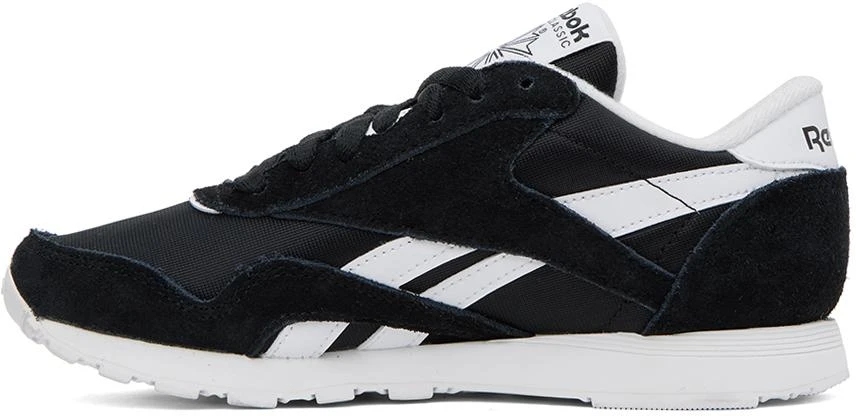 Reebok Black Classic Nylon Sneakers 3