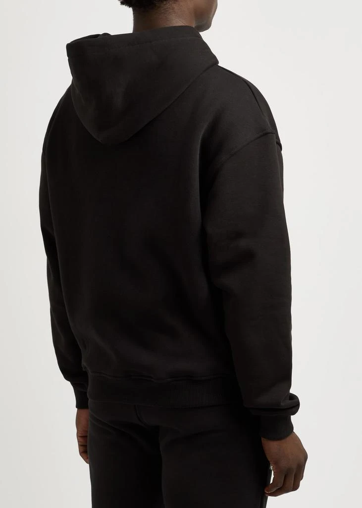 ANNIE HOOD Logo hooded cotton sweatshirt 3