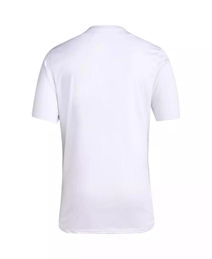 Adidas Men's White Georgia Tech Yellow Jackets Team Baseball Jersey 4