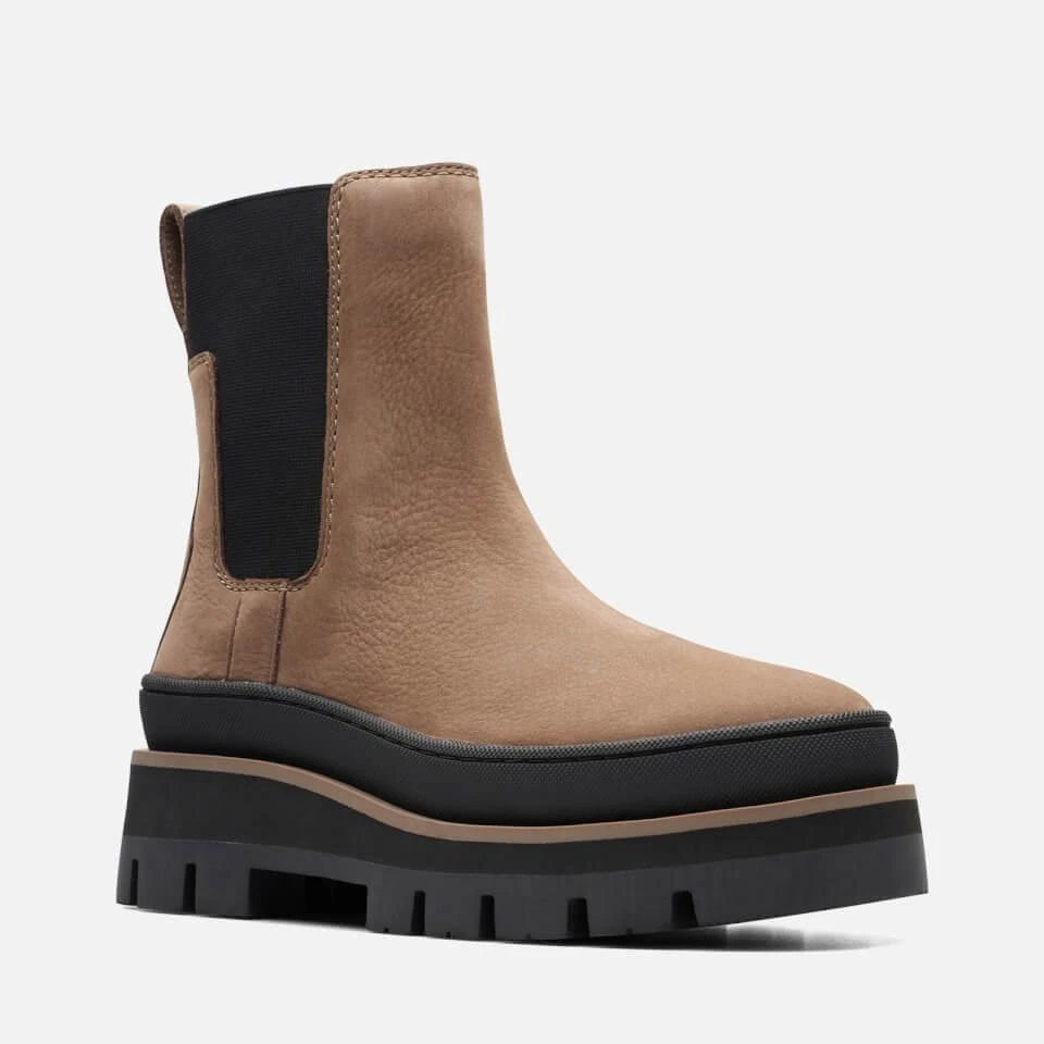 Clarks CLARKS ORIANNA2 TOP CHELSEA LEATHER BOOTS 2