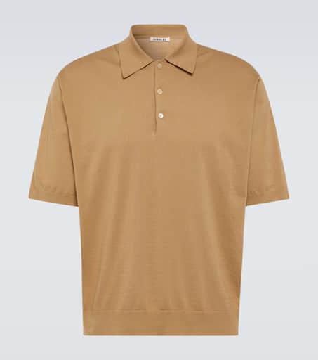 AURALEE Cotton polo shirt