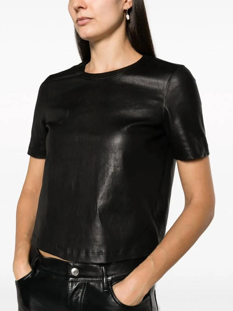 ZADIG 
VOLTAIRE Zadig 
Voltaire - Tas Crew-neck Leather Top