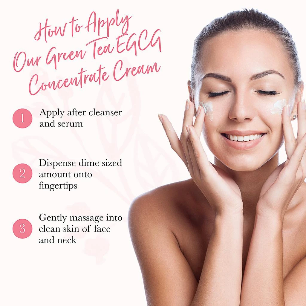 100% Pure Green Tea EGCG Concentrate Cream 5