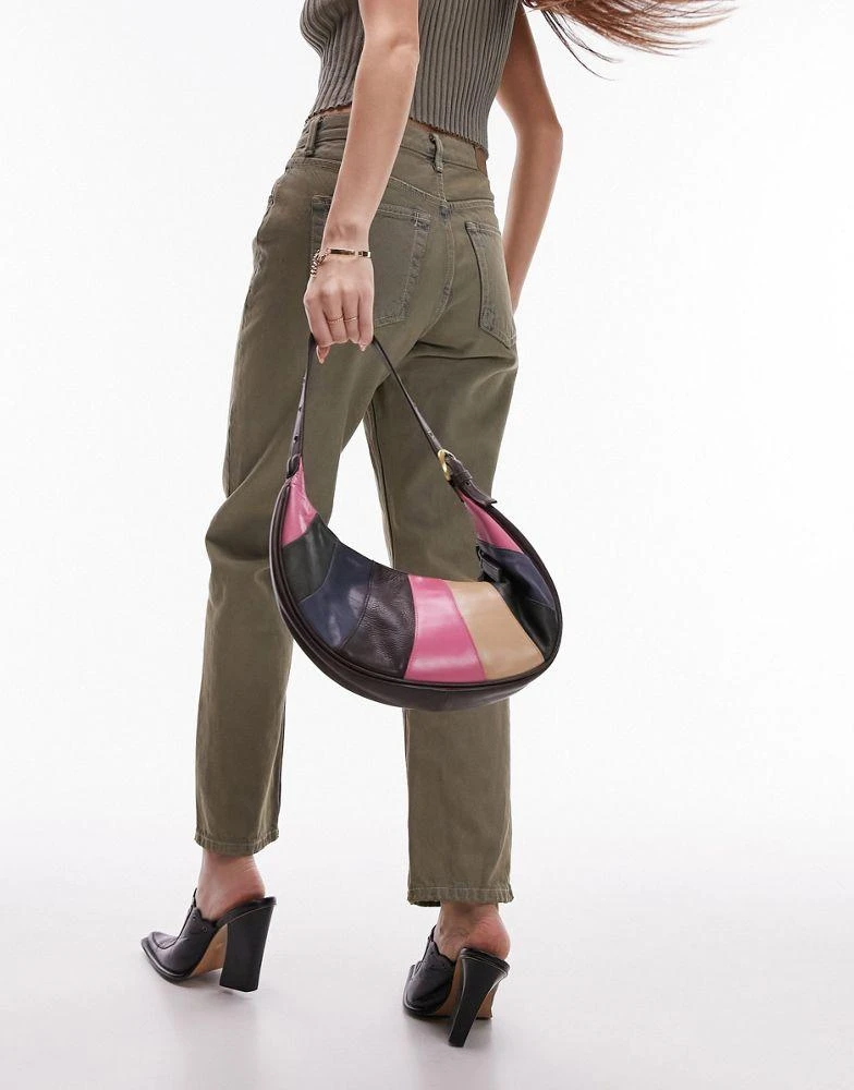Topshop Topshop Editor high rise straight jean in twilight 2