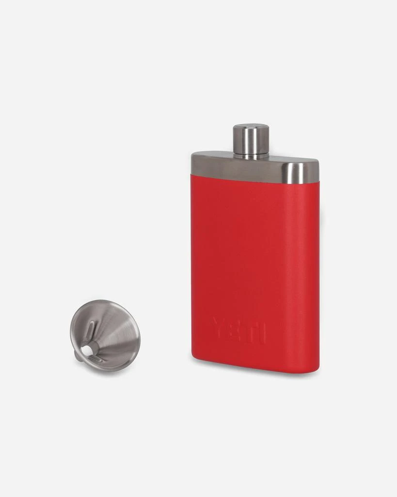YETI Rambler Flask Rescue Red 4
