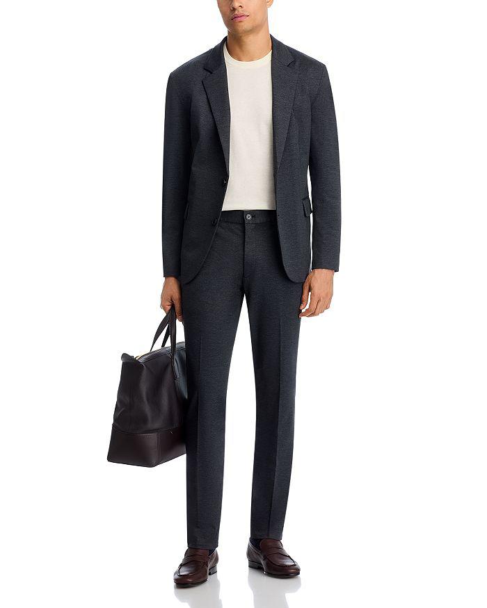 Hugo Boss Hesten Extra Slim Fit Mélange Jersey Suit Pants