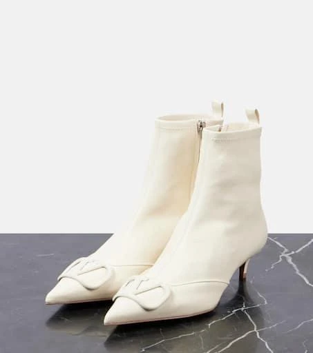 Valentino VLogo Signature 40 leather ankle boots 5