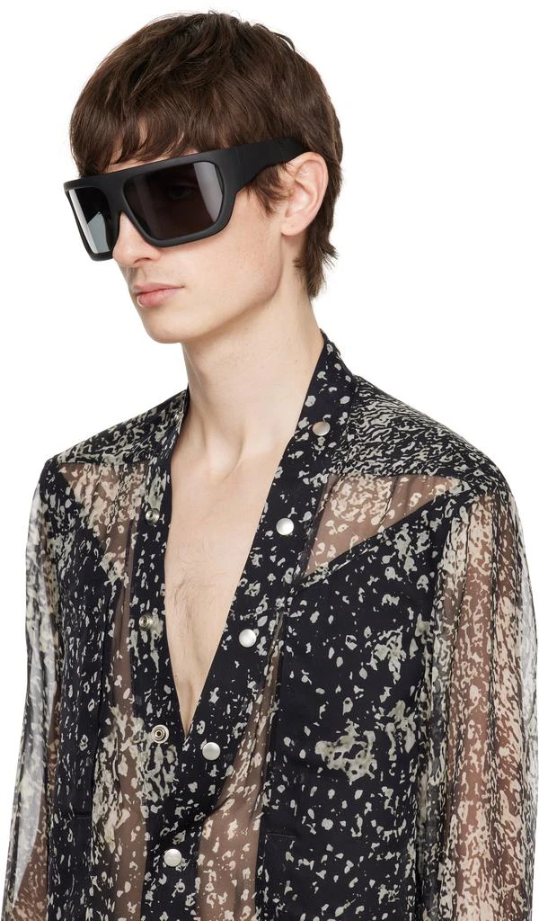 Rick Owens Black Hollywood Davis Sunglasses 4