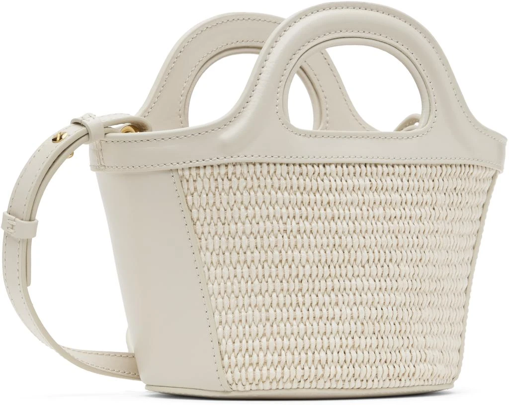 Marni White Tropicalia Micro Tote 3