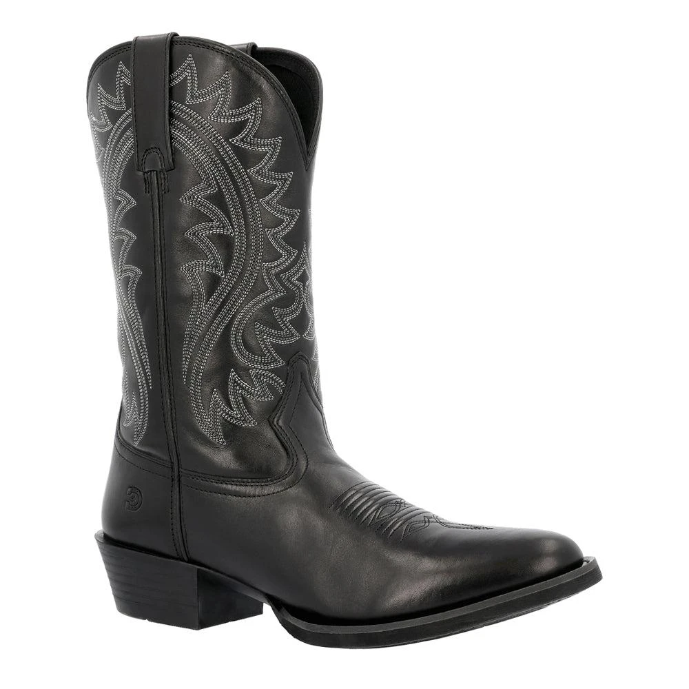 Durango Shyloh 12 Inch Embroidered Round Toe Pull On Cowboy Boots 2