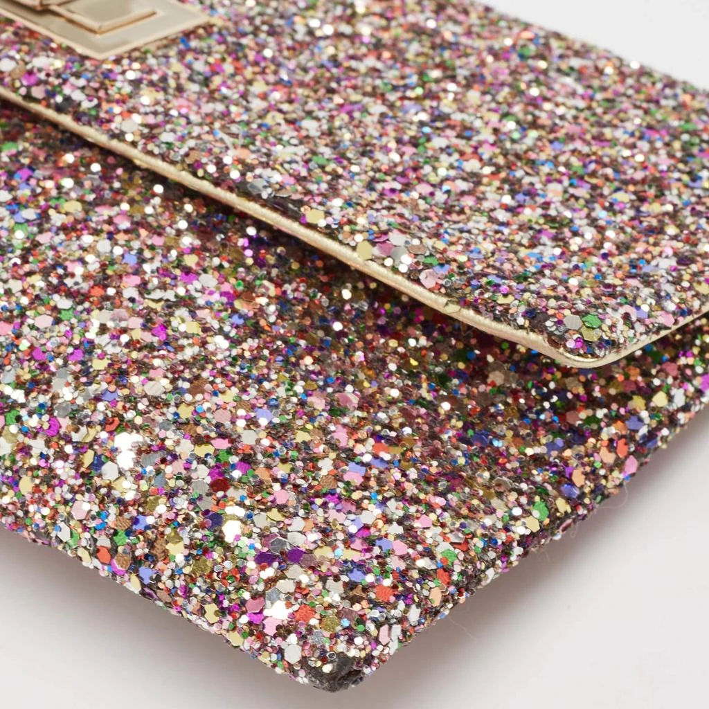 Anya Hindmarch Anya Hindmarch Multicolor Glitter Valorie Clutch 12