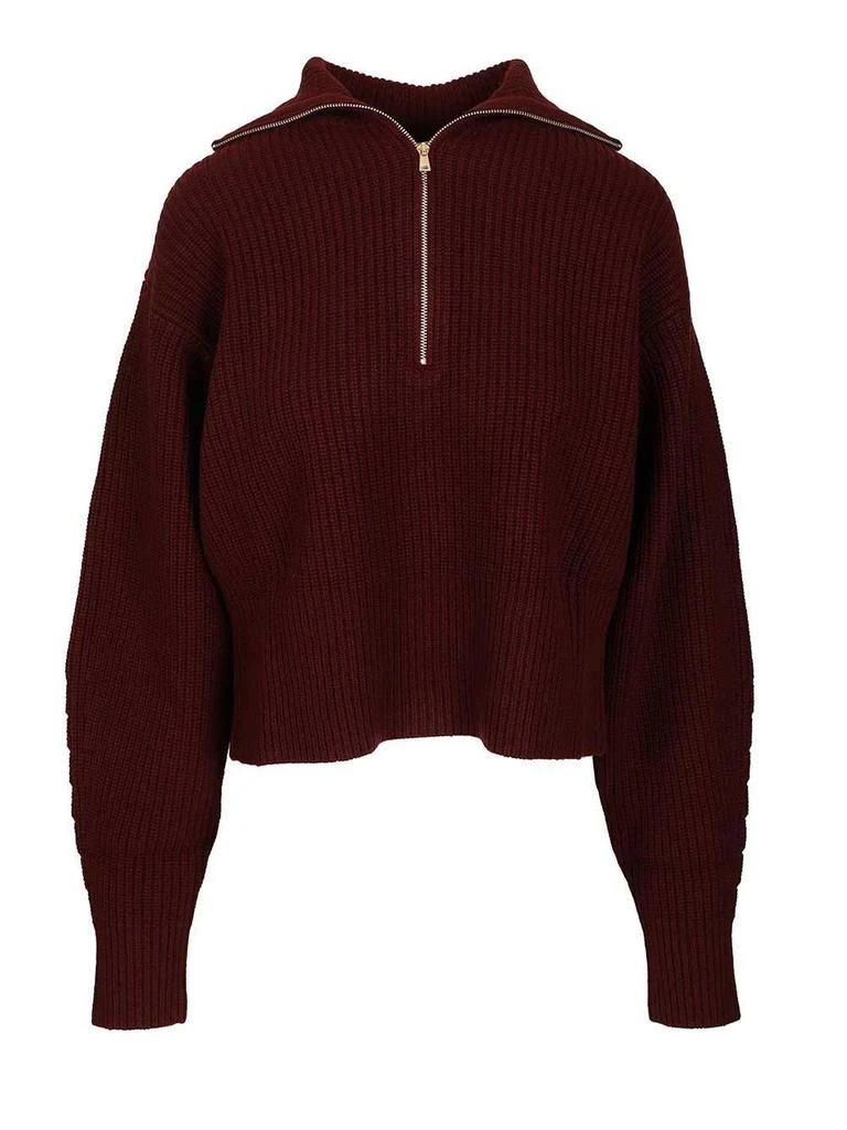 Max Mara Max Mara Nadar Quarter-Zip Knitted Jumper from Cettire