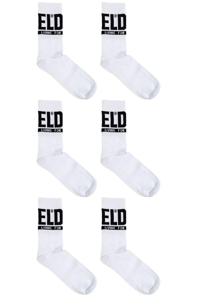 Diesel - Lot De 3 Paires De Chaussettes Homme - Marque Diesel, Qualité Durable