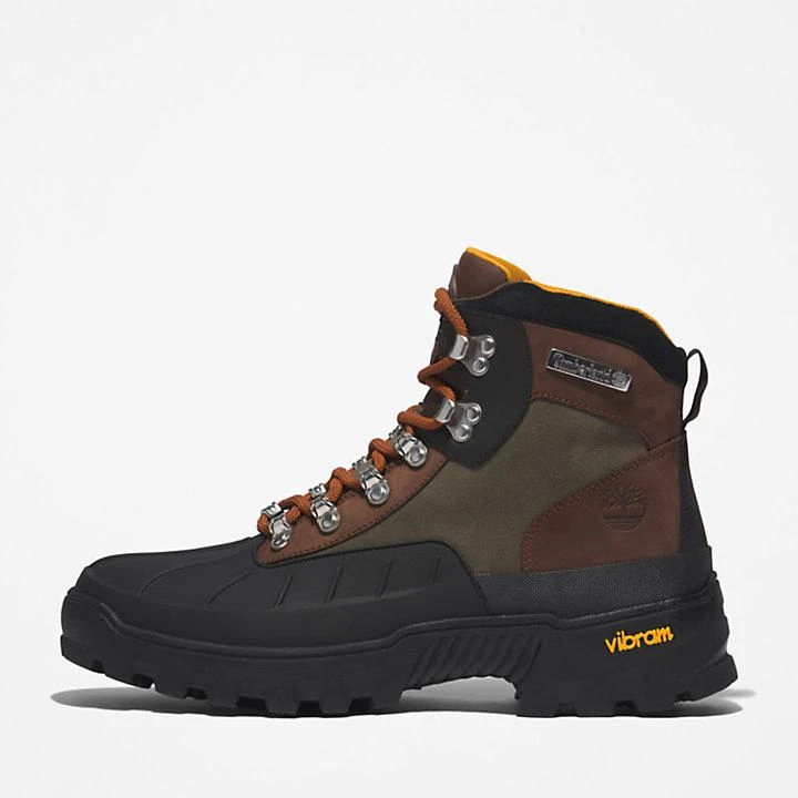 Timberland Vibram Waterproof Hiking Boot for Men in Dark Brown 8
