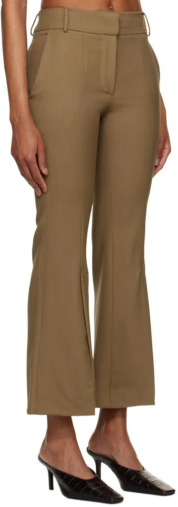 Elleme Khaki Tailored Trousers 2