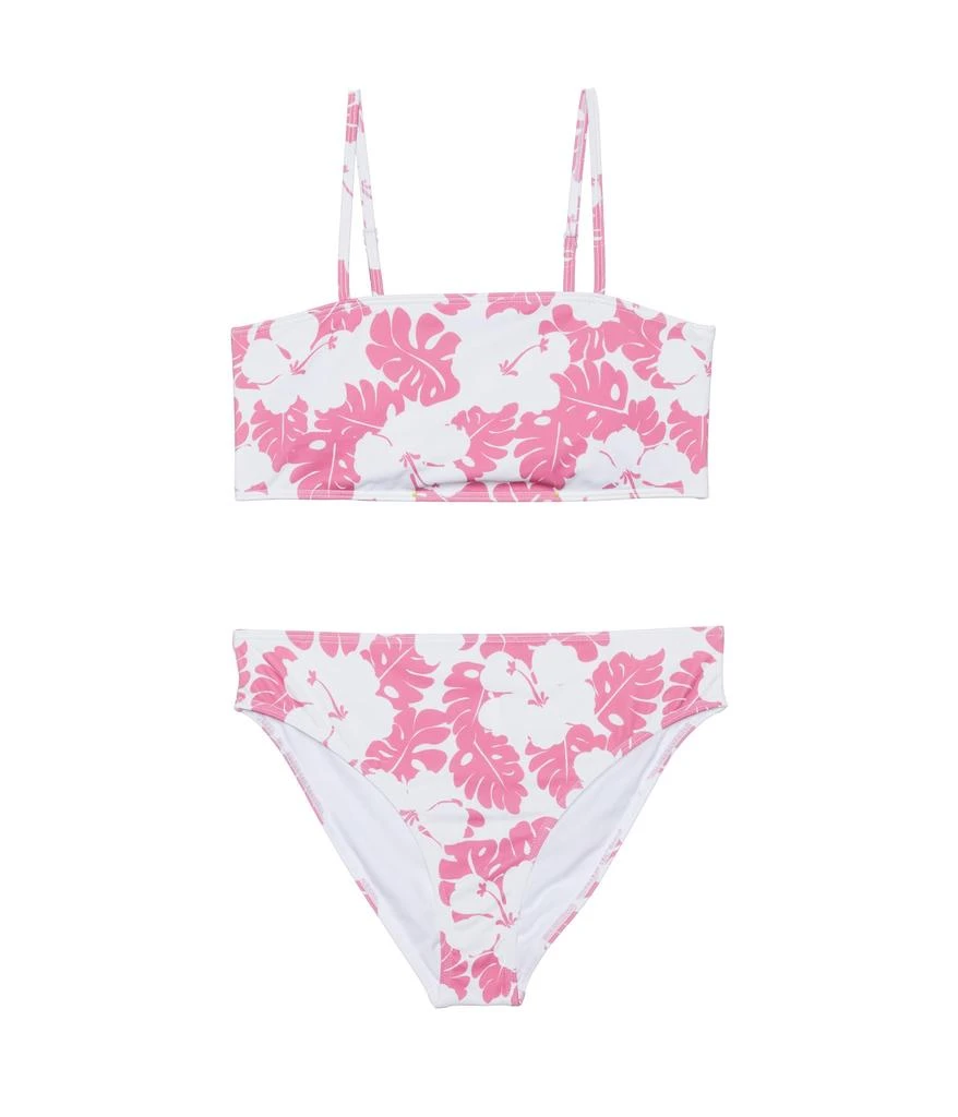 Roxy Totally Iconic Tank Top Swimsuit Set (Big Kids) 1