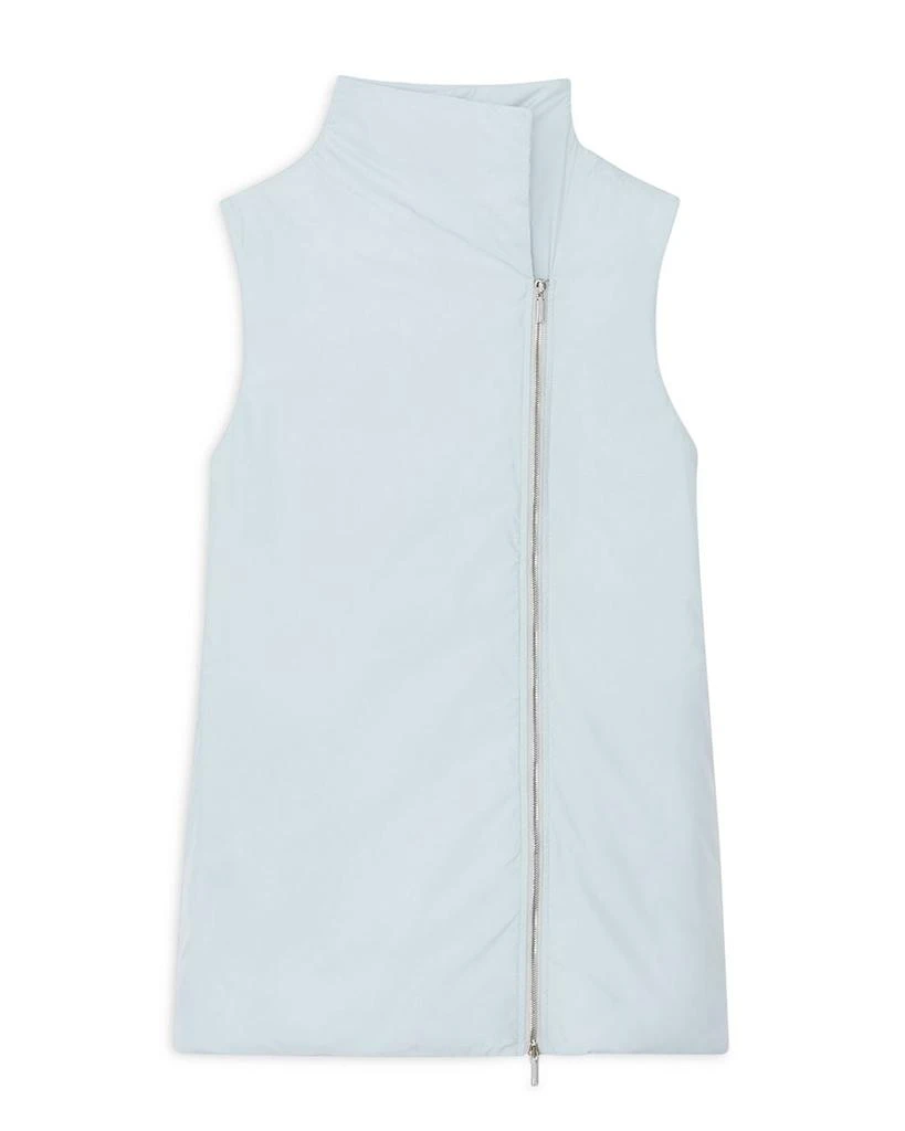 Lafayette 148 New York Asymmetric Zip Vest 4