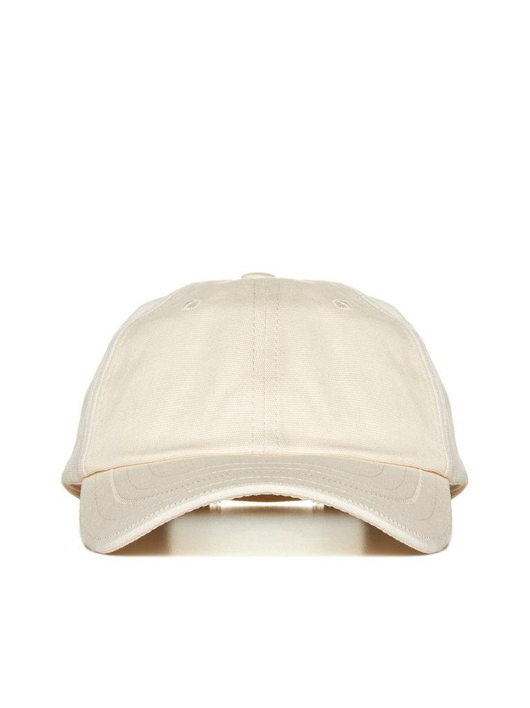 【JACQUEMUS】 Logo baseball cap Black Embroidered cotton-twill baseball cap | JACQUEMUS