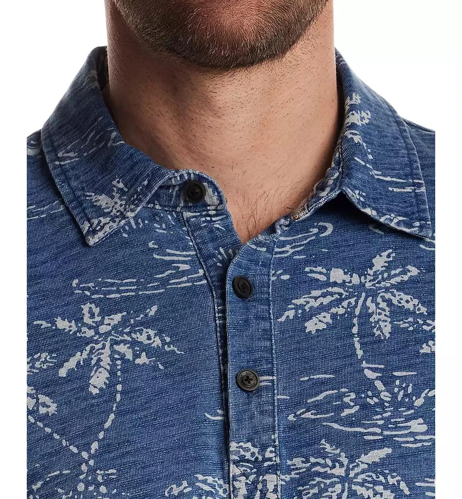 Weatherproof Vintage Men's Short Sleeve Tropical Print Polo Shirt 4