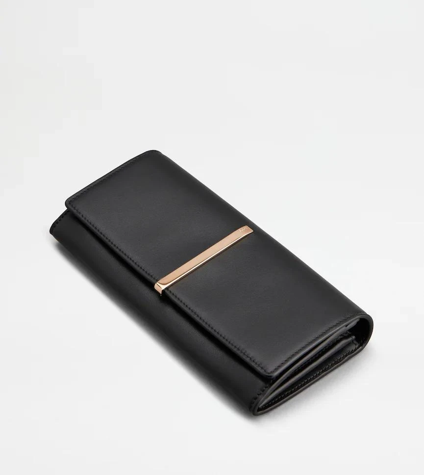 Tod
s Patta Grande Leather Wallet With Spacious Interior 3