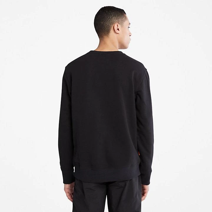 Timberland Side-Logo Sweatshirt for Men in Black 2