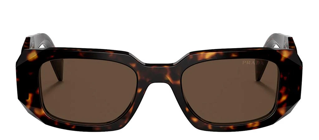 Prada PR 17WS 2AU8C1 49mm Womens Rectangle Sunglasses 2