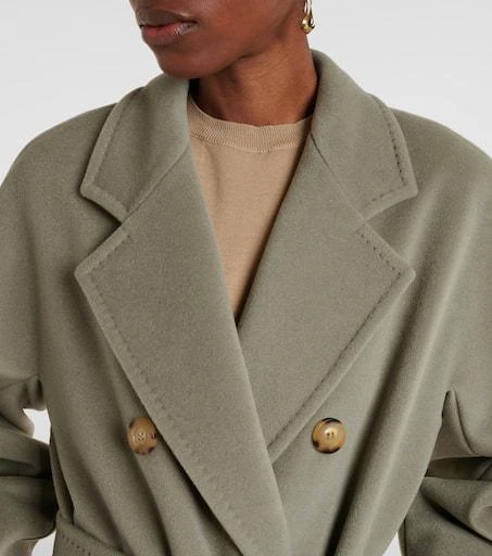 Max Mara Madame belted wool and cashmere coat 4
