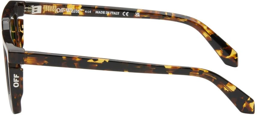 Off-White Brown Tucson Sunglasses 3