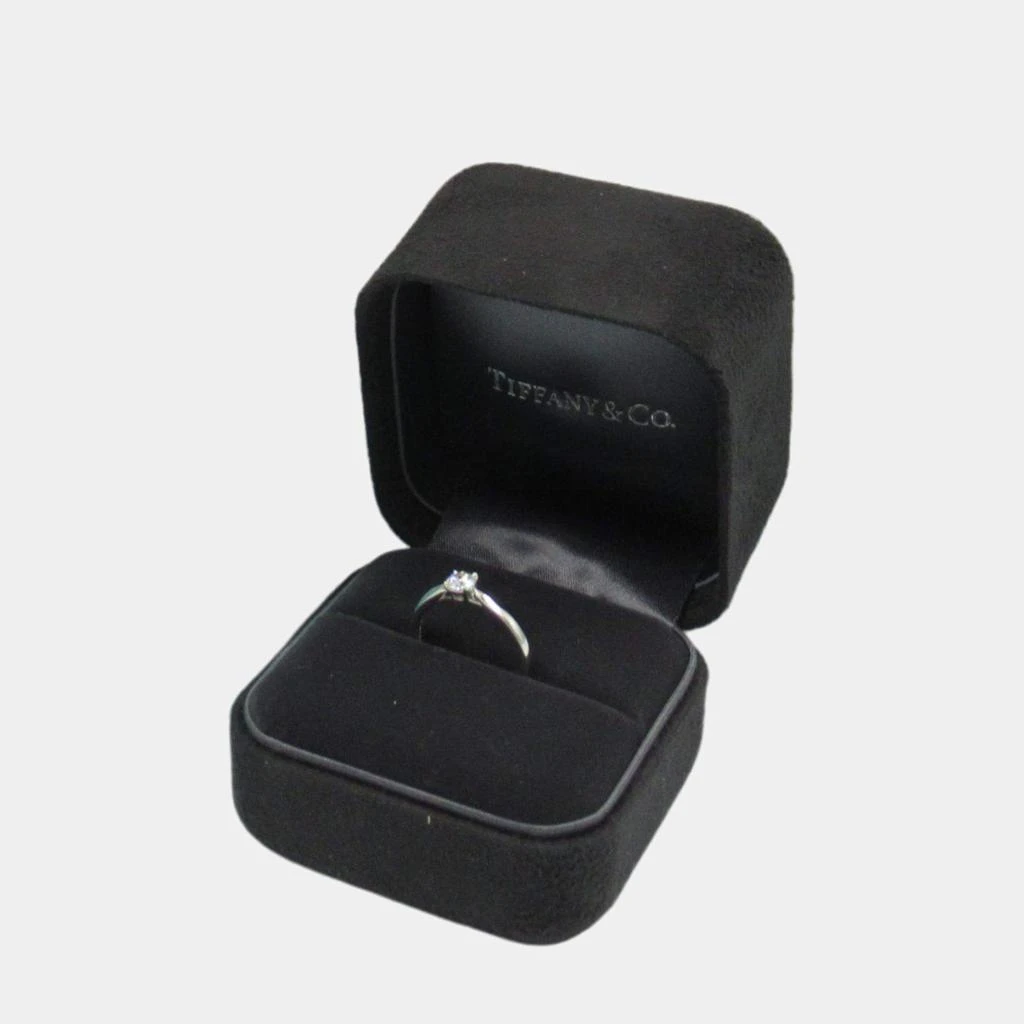Tiffany & Co. Bvlgari 18K White Gold Diamond Bvlgari Bvlgari Ring EU 53 6