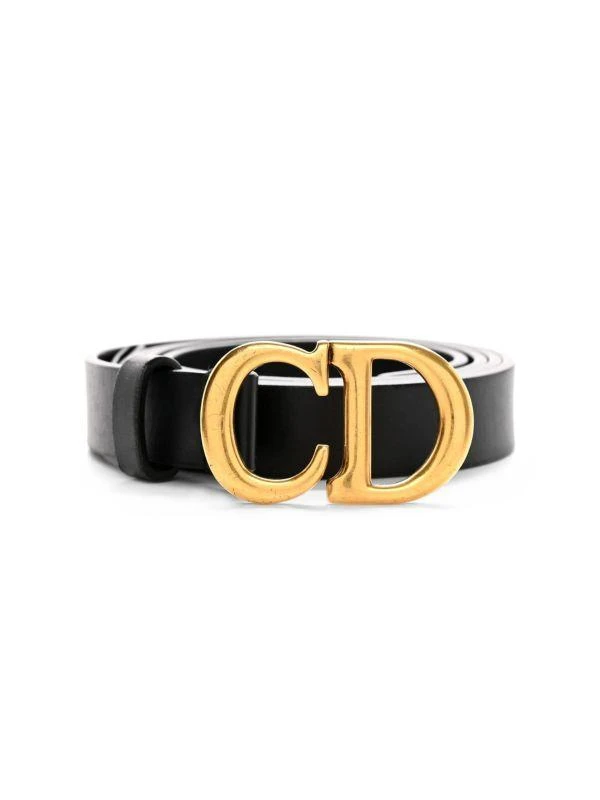 Dior CD Logo Buckle Leather Belt 1