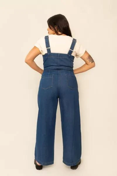 Whimsy and Row Whimsy + Row Grace Organic Cotton Denim Jumpsuit 2