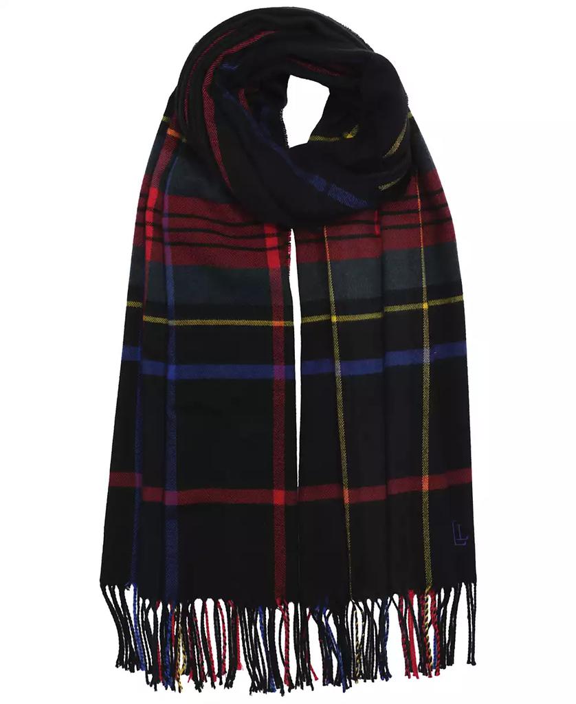 Ralph Lauren Exploded Plaid Pattern Scarf