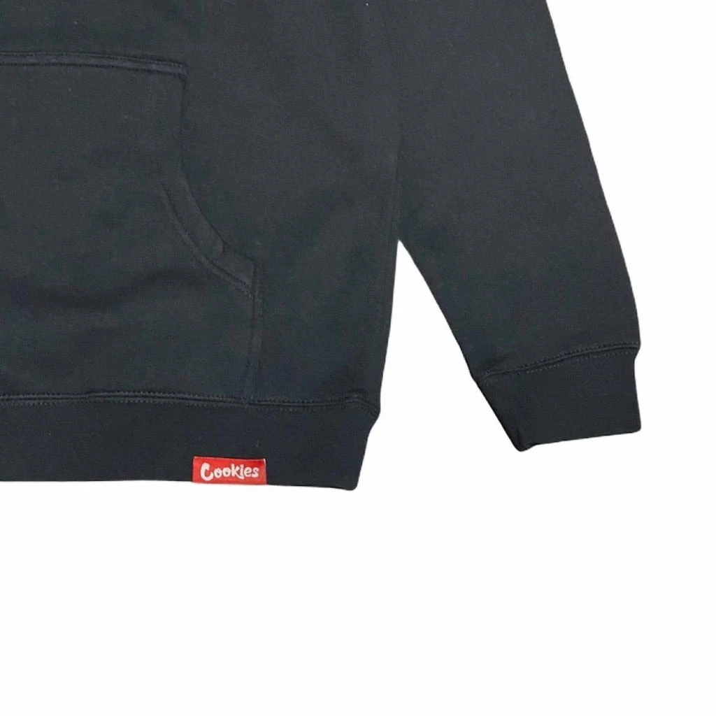 Cookies Men's Original Mint Fleece Hoodie In Black/red 2