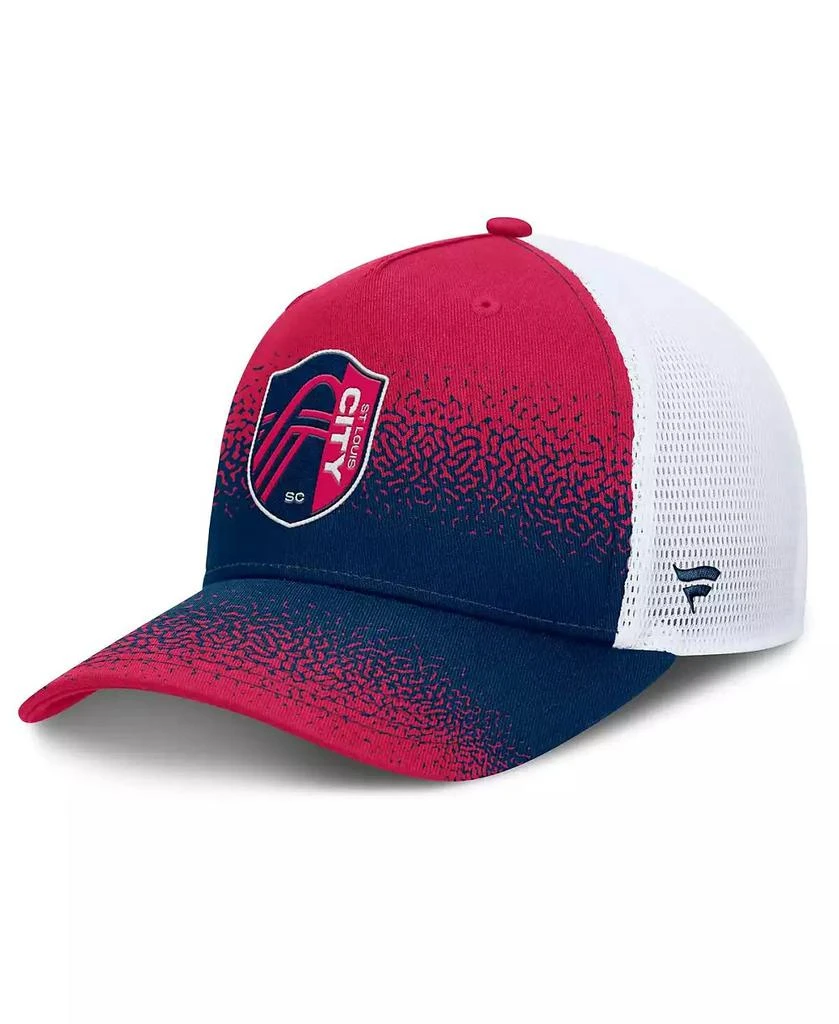 Fanatics Men's Red St. Louis City SC Libero Trucker Adjustable Hat 1