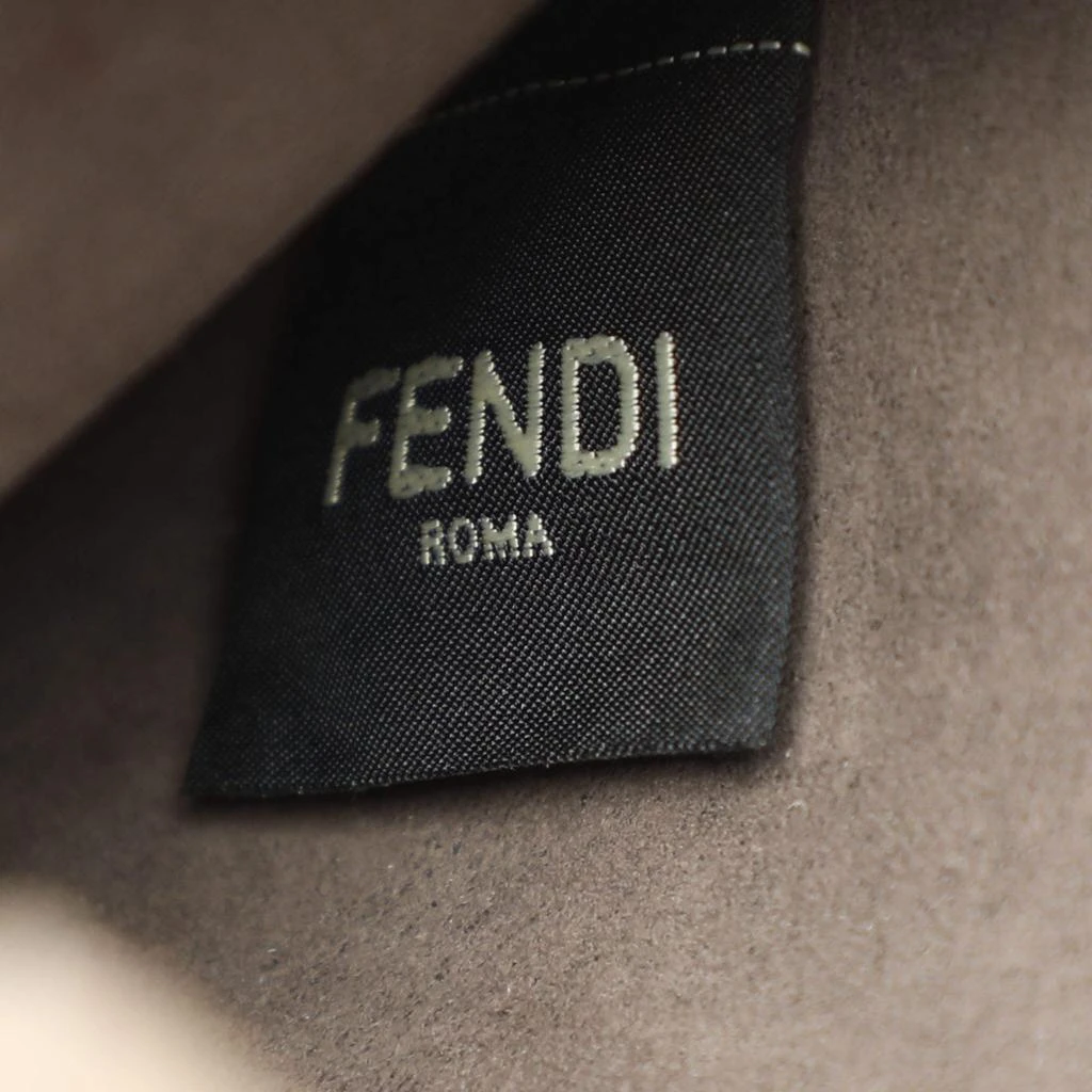 Fendi Fendi Grey Selleria Leather Mini Fendessence Hobo 10