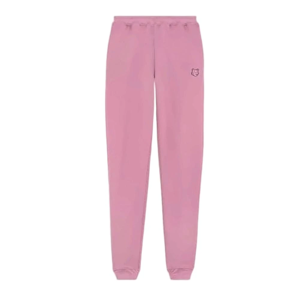 Maison Kitsune Relaxed Fit Pink Cotton Jogger Pants
