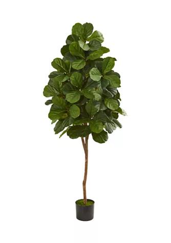 NEARLY NATURAL Natural Fiddle Leaf Fig Tree