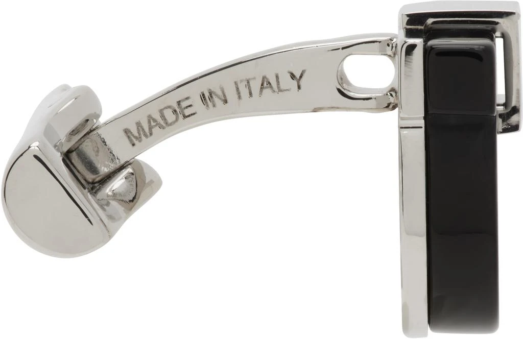Salvatore Ferragamo Silver Gancini Cuff Links 2