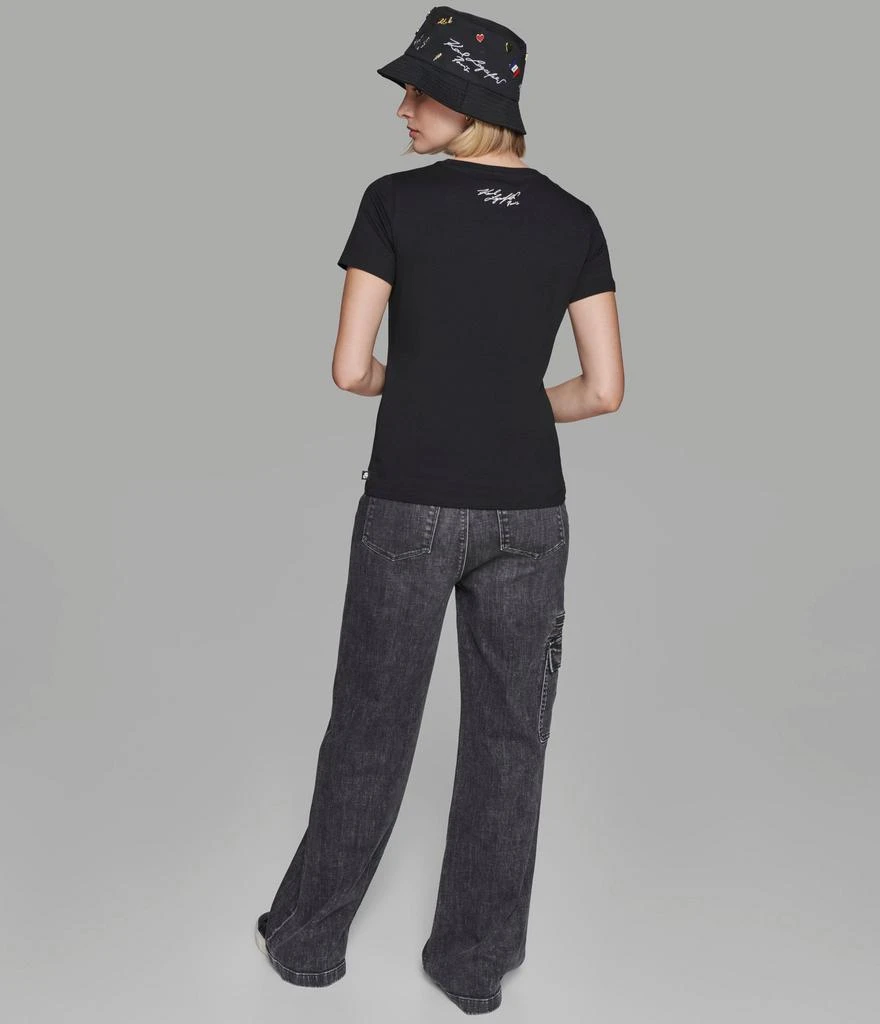 Karl Lagerfeld Paris KARL SEQUIN EIFFEL TOWER TEE 2