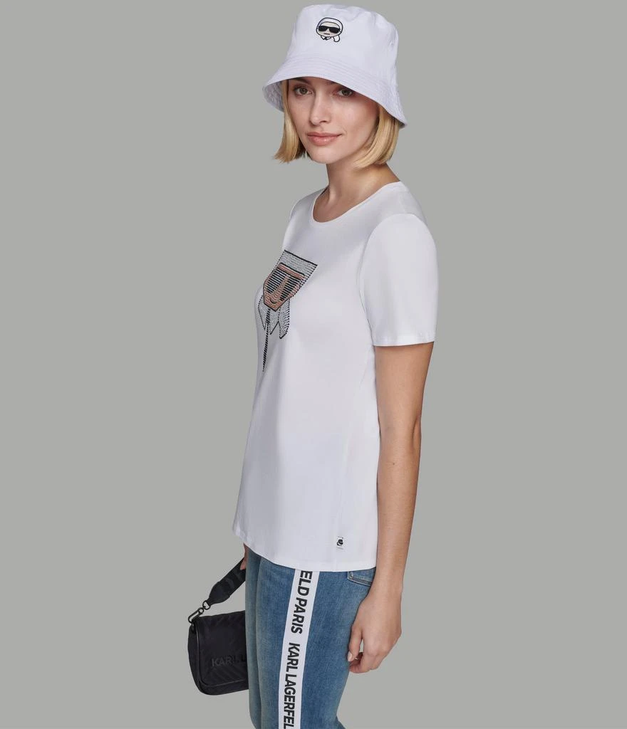 Karl Lagerfeld Paris KARL SEQUIN HEAD TEE 3