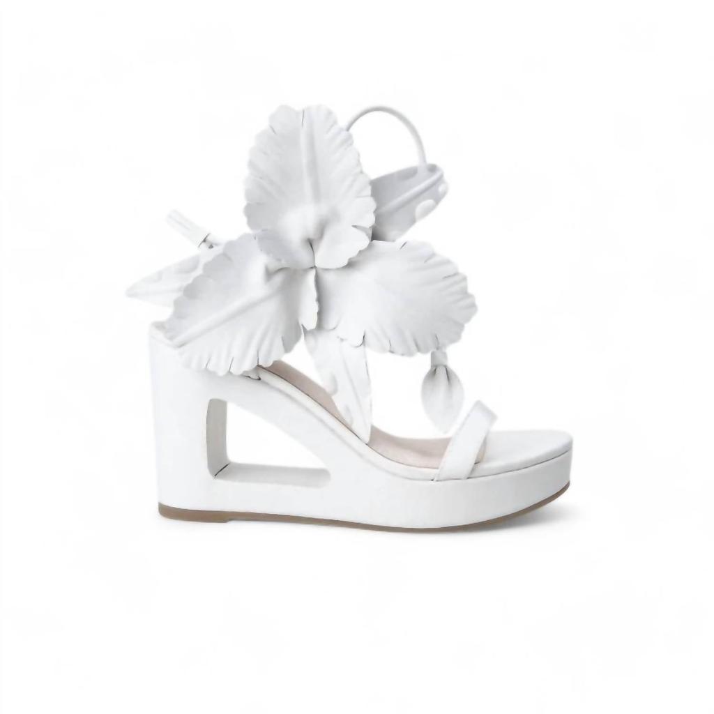 Cecelia New York Cecelia New York - WOMEN'S LILLY CUT OUT WEDGE SANDALS