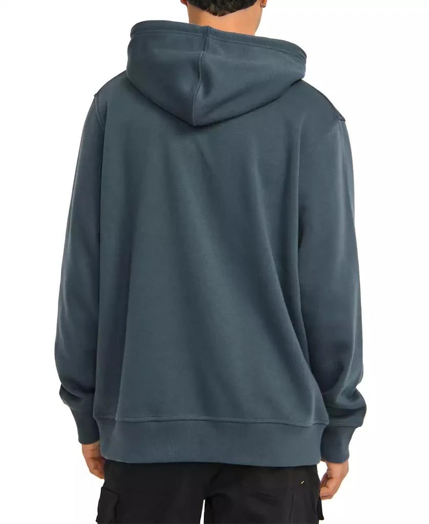 Cat Men's Fleece Cat Logo Pullover Hoodie 5