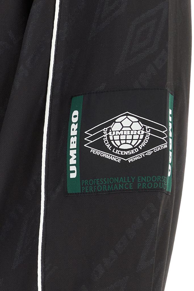 Umbro Black tech fabric polo shirt