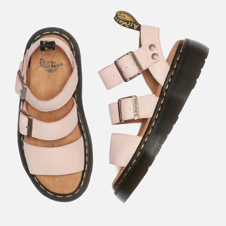 Dr. Martens DR. MARTENS WOMEN'S GRYPHON QUAD LEATHER SANDALS 3