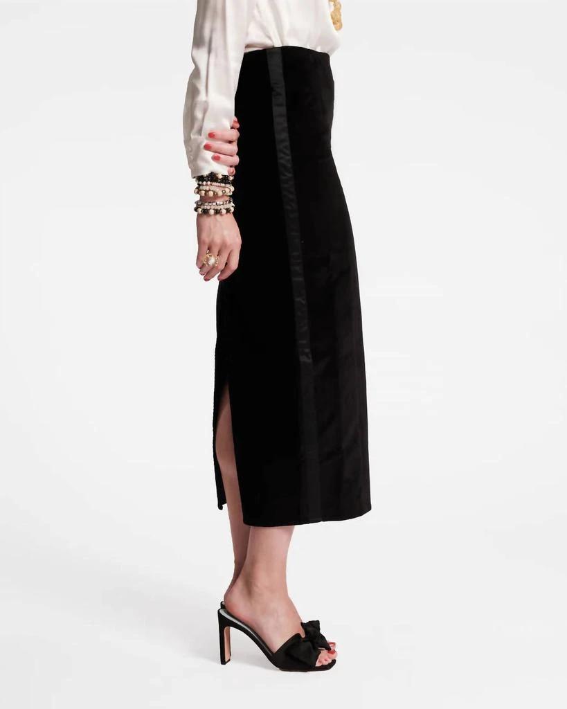 Frances Valentine Frances Valentine - Tuxedo Maxi Skirt 4