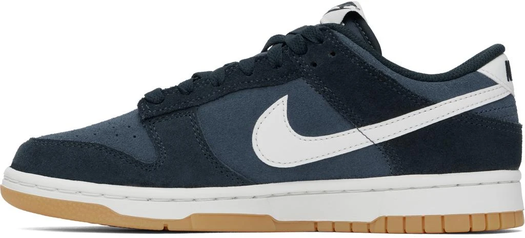NIKE Blue & White Dunk Low Retro SE Sneakers 3