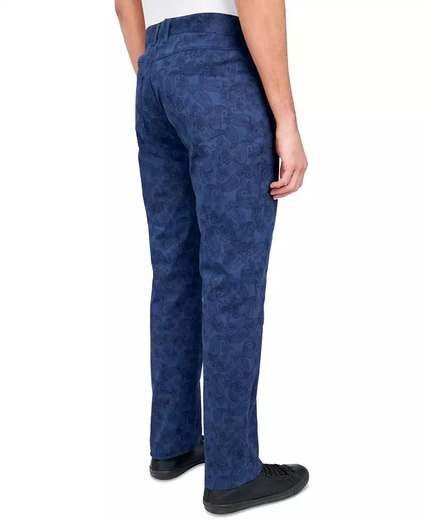 Society of Threads Men's Regular-Fit Stretch Paisley Pants 2