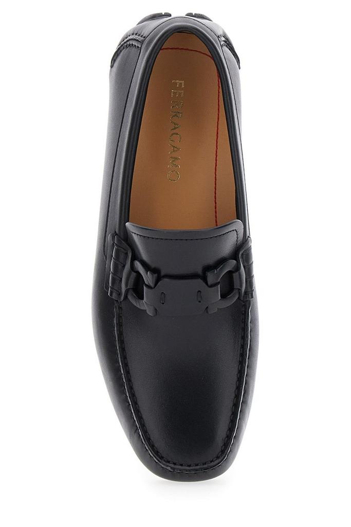 Salvatore Ferragamo Ferragamo Almond-Toe Slip-On Loafers