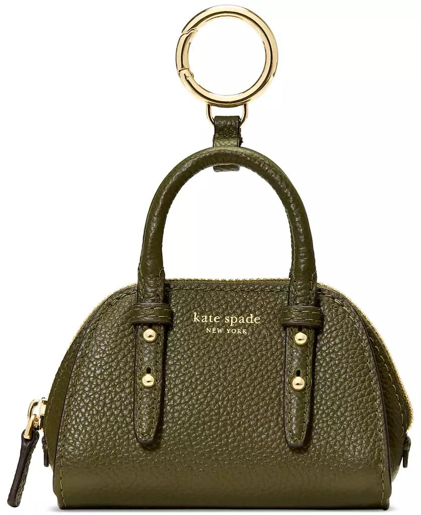 Kate Spade Charmed Pebbled Leather Bag Charm 3